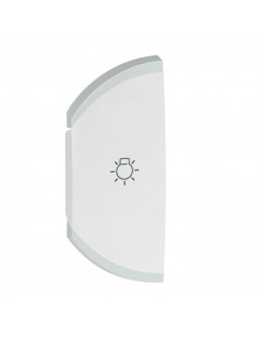 Enjoliveur simple Céliane éclairage montage gauche blanc LEGRAND 068148