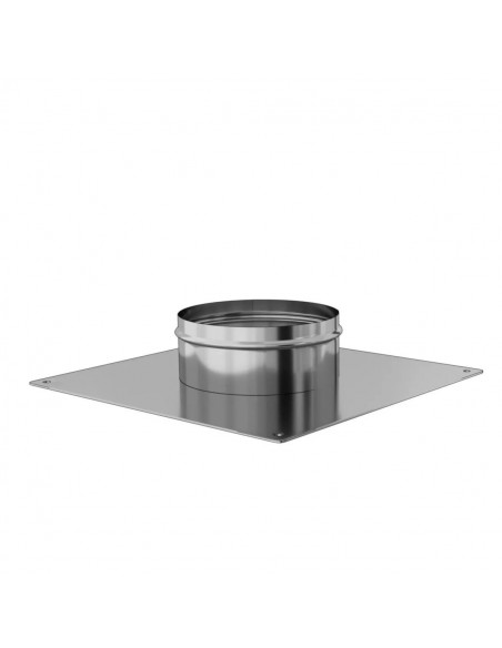 Plaque étanchéité haute inox 155 / 161mm TEN 096155