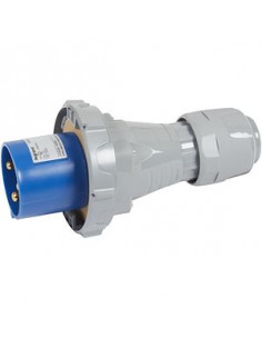 Fiche droite 2P+T 63A P17 200/250V IP66/67 LEGRAND 555524