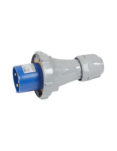 Fiche droite 2P+T 63A P17 200/250V IP66/67 LEGRAND 555524