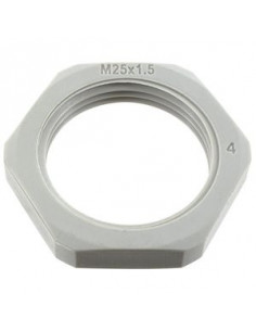 Ecrou Polyamide gris ISO 25 BLM 102252