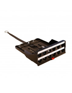 Cassette haute densité pour panneaux de brassage droits LCS³ à équiper LEGRAND 033795