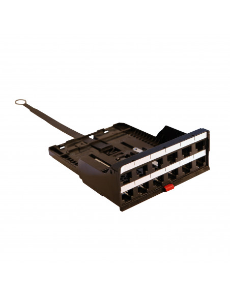 Cassette haute densité pour panneaux de brassage droits LCS³ à équiper LEGRAND 033795