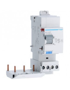 Bloc différentiel 3P+N 40A 30mA type AC HAGER BDC440F 2