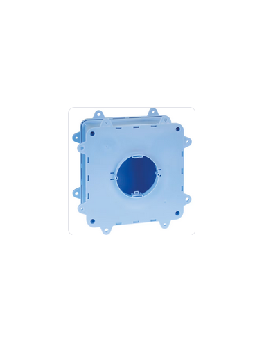 DUOBOX Boite complète point de centre 170x170x70mm ouverture diam 75 pattes EUR'OHM 52176