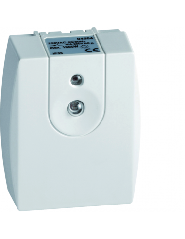 Interrupteur crépusculaire compact basic avec contact 8A HAGER 4504