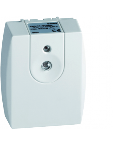 Interrupteur crépusculaire compact évolué avec contact 16A HAGER 4505