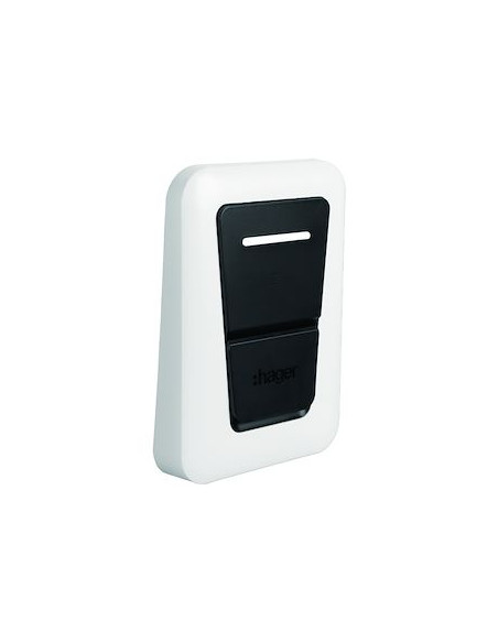 Witty one accessoire-Couvercle de finition blanc traffic pour borne witty XVR1xx HAGER XVS130