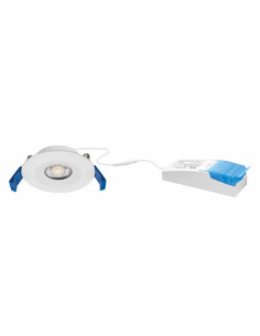 ASPEN VOL1 Encastré rond, fixe, blanc, LED 5W 36° 450lm 3000/4000K (CCT) ARIC 51223 2