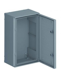 Coffret polyester orion plus porte opaque étanche IP 65 h 500mm l 300mm p 200mm HAGER FL209B 2