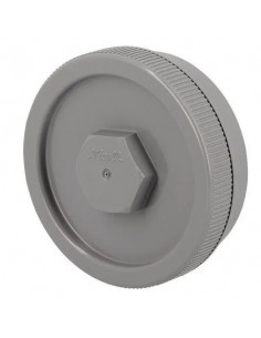 Tampon de visite avec bouchon PVC mâle-femelle diamètre 140mm NICOLL FY 2