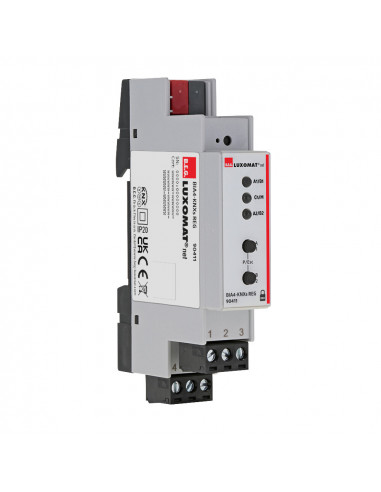 BIA4-KNXs REG-Entrée binaire compacte à 4 canaux KNX Secure LUXOMATnet 90411