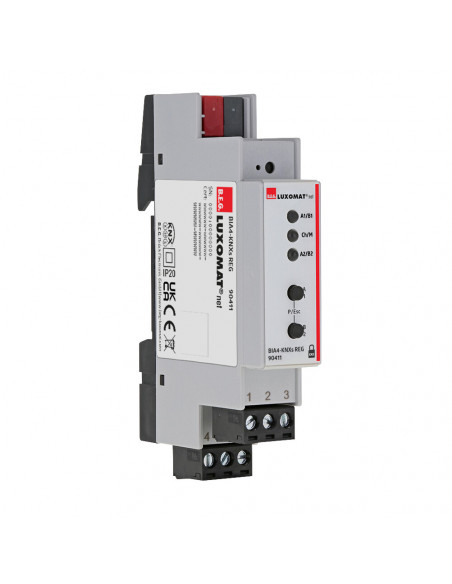 BIA4-KNXs REG-Entrée binaire compacte à 4 canaux KNX Secure LUXOMATnet 90411