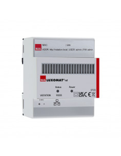 Virtual Interface STATION-Serveur pour la visualisation à distance KNX LUXOMATnet 93335