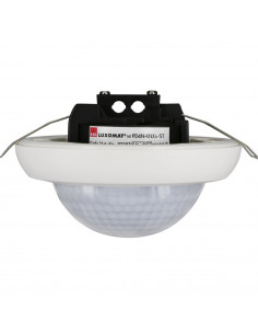 PD4N-KNXs-ST-FP détecteur présence 360° faux plafond Ø24 m KNX Secure LUXOMATnet 93514