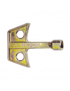 Clé métal pour empreintes triangle mâle de 9mm ( ERDF ) LEGRAND 036541