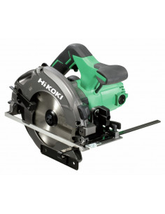 Scie circulaire diam. 165mm cap.54mm 1300W vit. à vide 5800tr/min alés. 30mm, coffret HIKOKI C6U3WBZ 2