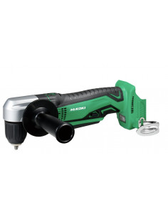 Perceuse d'angle solo 18V 12,5Nm coffret cap bois 28mm acier 10mm bois 5,1x38 HIKOKI DN18DSLL2Z