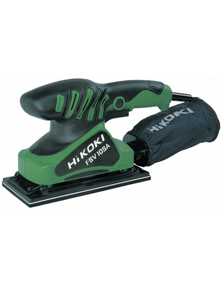 Ponceuse 180W 92x184mm Mouvement orbital Aspiration des poussières 1,3kg HIKOKI FSV10SALAZ