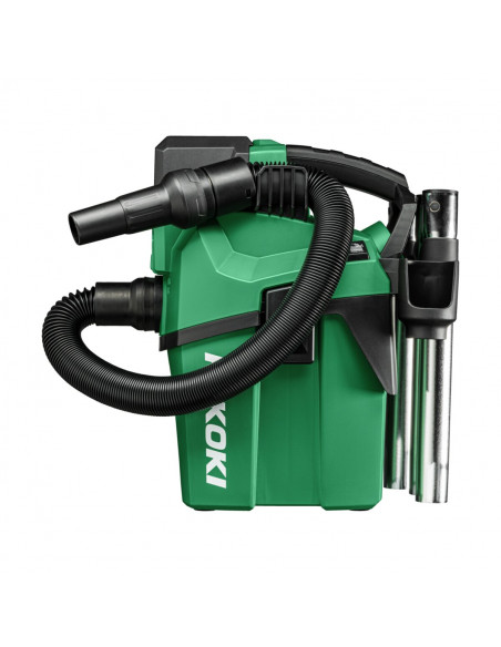 Aspirateur 18V cuve  6 L -  eau 3,5L et poussière 5,1L  classe L solo carton HIKOKI RP18DLAW4Z