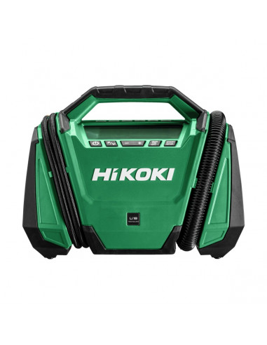 Gonfleur 18V 11 bar adapt.voiture 12V no bat/no charg livré avec un tuyau carton HIKOKI UP18DAW4Z