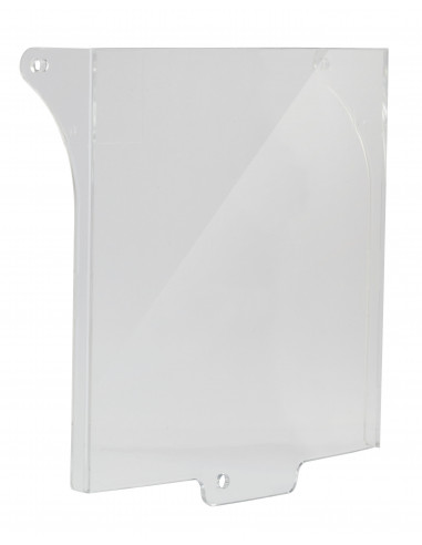 Capot de protection en plexiglas pour bouton déclencheur vert ou noir CBD AIPHONE 120195