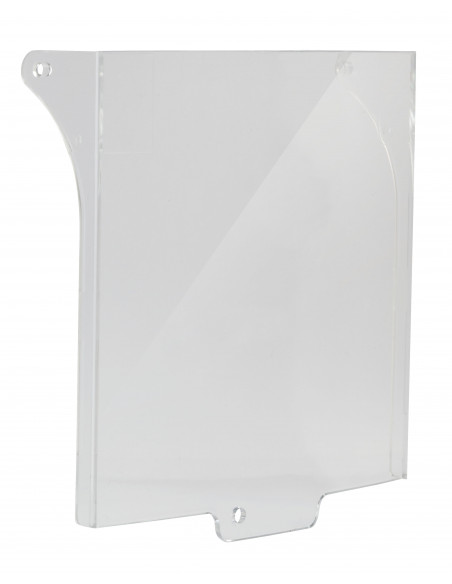 Capot de protection en plexiglas pour bouton déclencheur vert ou noir CBD AIPHONE 120195