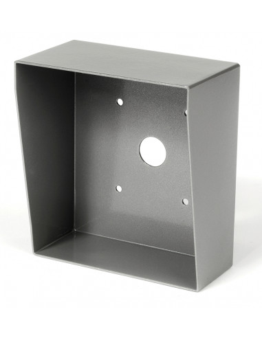 Cadre saillie inox avec visière pour isss2g et ieja/leda CISSS2G AIPHONE 200526