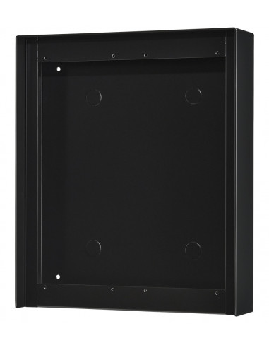 Cadre saillie avec visière anti-pluie finition noire satin pour 2 x GF3FB GT203HBB AIPHONE 200602