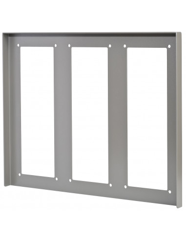 Visière aluminium gamme gt pour 3 x gf3f  GT303H AIPHONE 200092