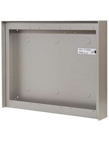 Cadre saillie aluminium avec visière 3 x3 modules p/gt GT303HB AIPHONE 200084