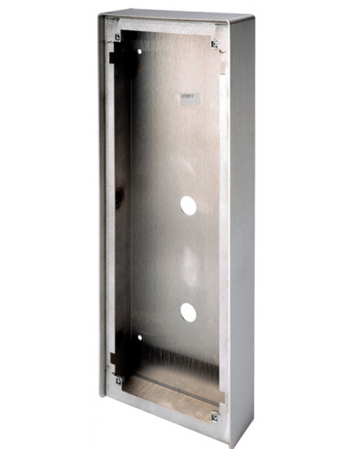 Cadre saillie inox avec visière pour gtsmvd gtdmvaf & isdvfalac GTBSD AIPHONE 200238