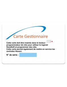 Carte gestionnaire pour compte HEXACT WEB AIPHONE HECGEST 150020 2