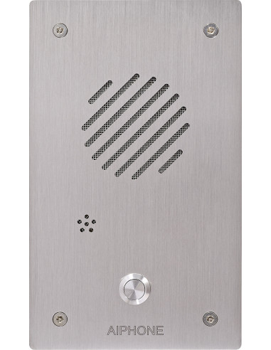 Platine audio inox encastrée pour système lem/lef LEDIEA AIPHONE 110067