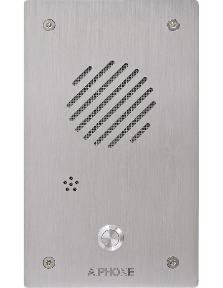 Platine audio inox encastrée pour système lem/lef LEDIEA AIPHONE 110067