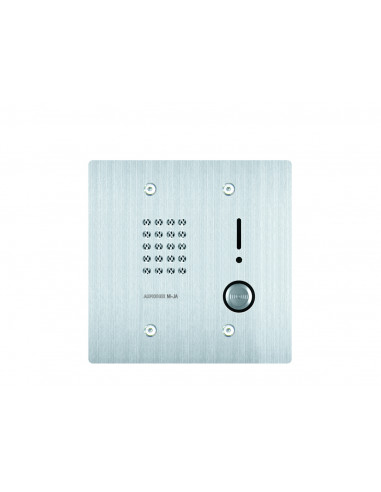 Poste secondaire encastrable av étanche avec bouton d'appel NIJA AIPHONE 130605