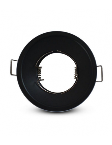 Support de spot Rond Basse luminance noir Ø83mm IP20 MIIDEX 77250