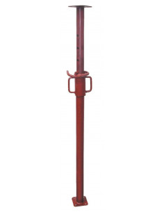 Étai standard acier ép. 1,8 mm - H. 2,00/3,50 m - Ø fût 56 mm ALTRAD ST DENIS EAP05