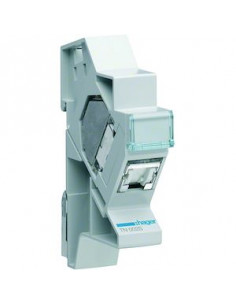 Connecteur RJ45 catégorie 6 pour Grade 3 avec support modulaire HAGER TN002S 2