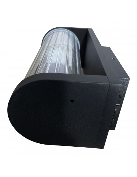 MAGALI Applique Mur Ext. IP44 IK04 noir E27 60W max. Lpe non incl. ARIC 3169