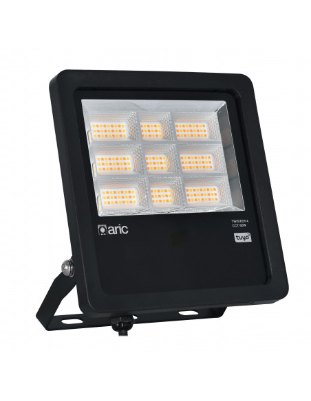 Projecteur TWISTER 4 TUYA LED 63W Tunable White 2200 à 4000K 7650lm 90° 50000h ARIC 51734
