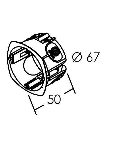 BALIZ Encastré Mur rond fixe anthracite LED intég. 1,2W bleu ARIC 51833