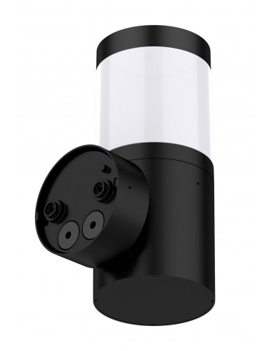 PHAROS Applique Mur Ext. IP65 IK08 noir LED CCT 3000/4000K 8W 620lm ARIC 51864