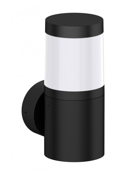 PHAROS Applique Mur Ext. IP65 IK08 noir LED CCT 3000/4000K 8W 620lm ARIC 51864