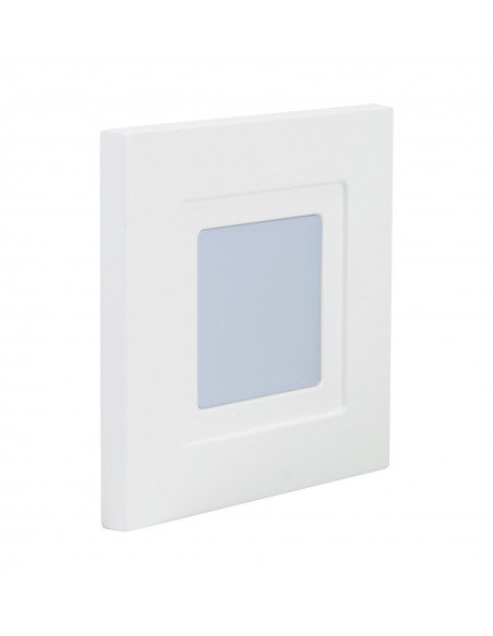 ISO 80 CCT Encastré Mur LED 1,2W 3CCT 2700/3200/4000K 80lm 115° 40000h blanc ARIC 51883