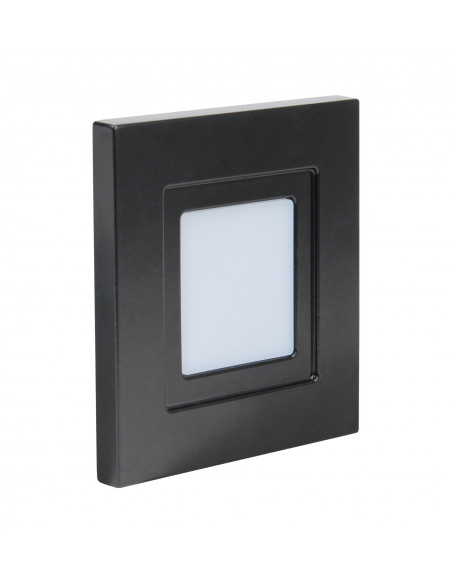 ISO 80 CCT Encastré Mur LED 1,2W 3CCT 2700/3200/4000K 80lm 115° 40000h gris ARIC 51884