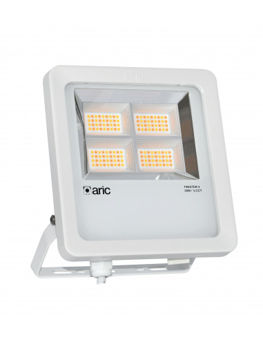 TWISTER 4 blanc 38W 3CCT IP66 IK08 2200K/3000K/4000K 5890lm 90° 50000h ARIC 51921