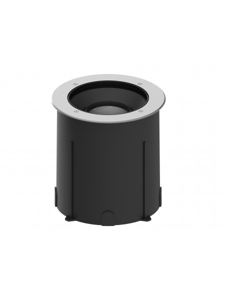 LUMISOL 230 Enc.Sol Ext. IP67 IK10 inox 316L rond LED 19W 70° 4000K 2450lm ARIC 51930