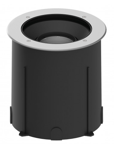 LUMISOL 230 Enc.Sol Ext. IP67 IK10 inox 316L rond LED 19W 70° 4000K 2450lm ARIC 51930