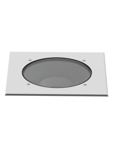LUMISOL 230 Enc.Sol Ext. IP67 IK10 inox 316L carré LED 19W 36° 3000K 2500lm ARIC 51938